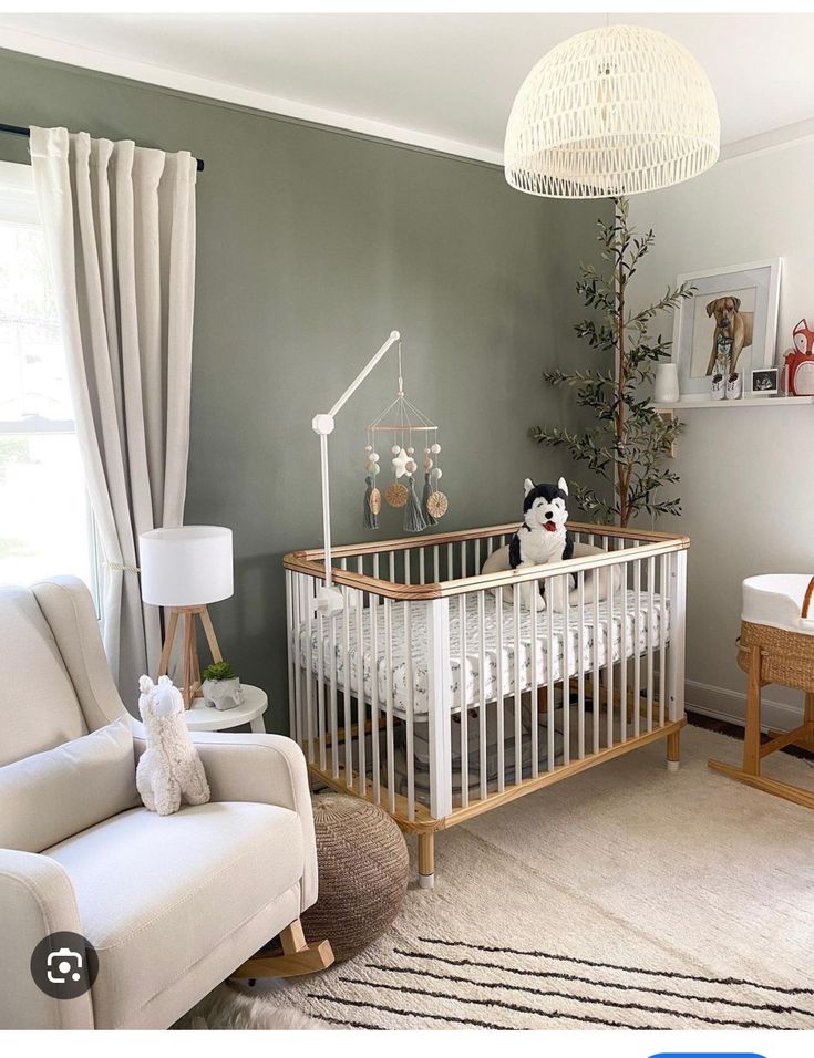 nursery ideas for baby boy - curtains
