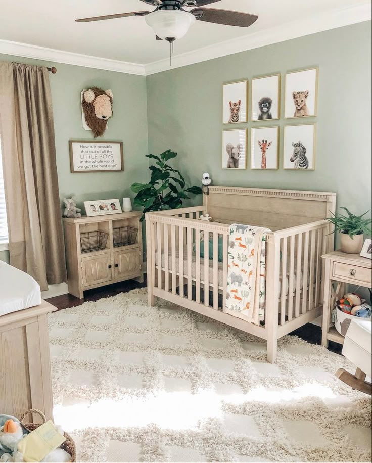 nursery ideas for baby boy- wall decor