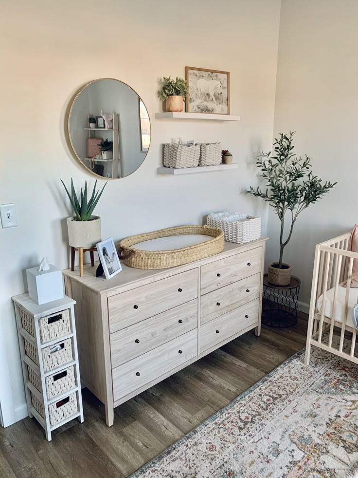 nursery ideas for baby boy - greenery