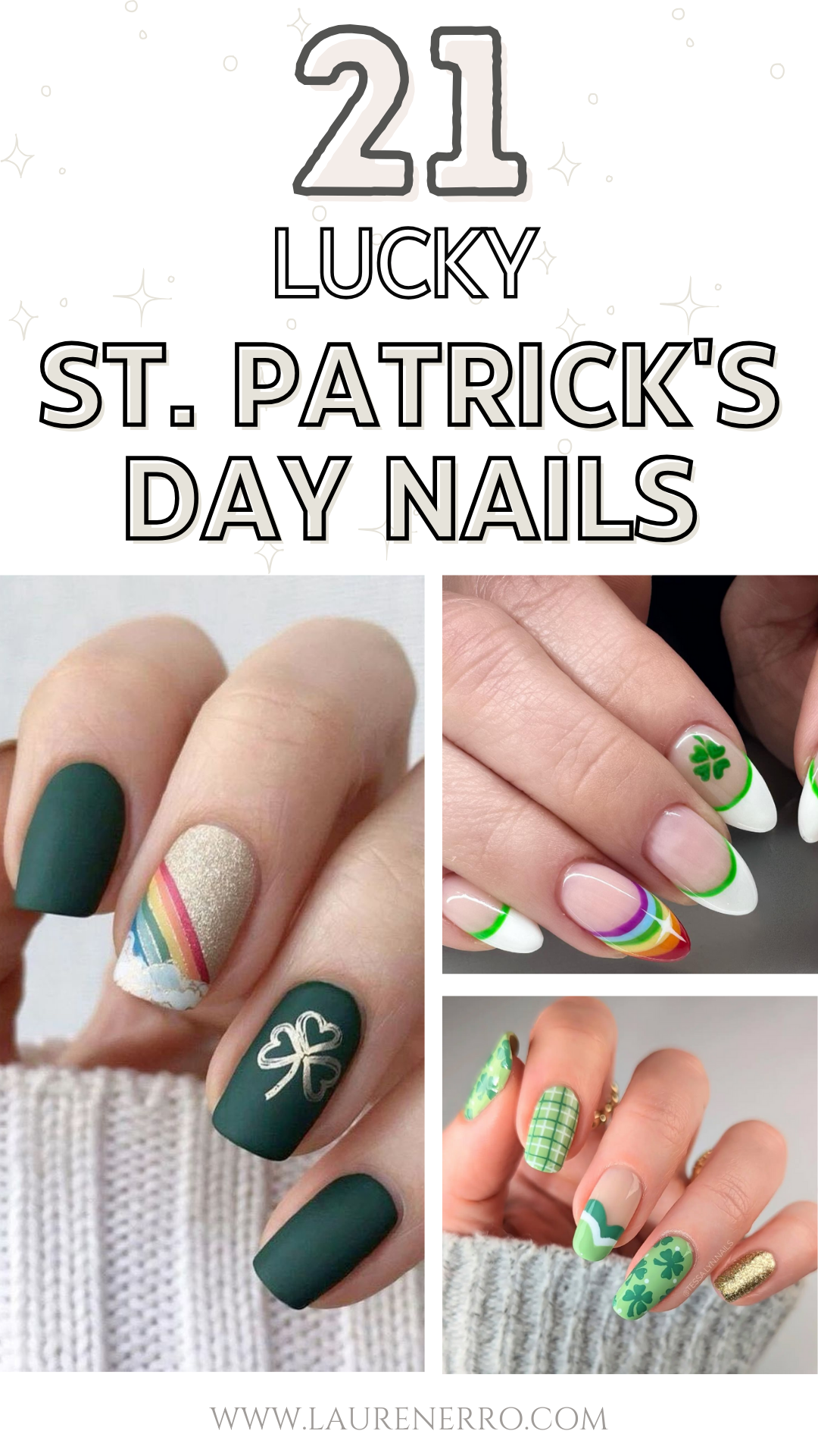 21 St. Patrick’s Day Nails to Bring You Luck