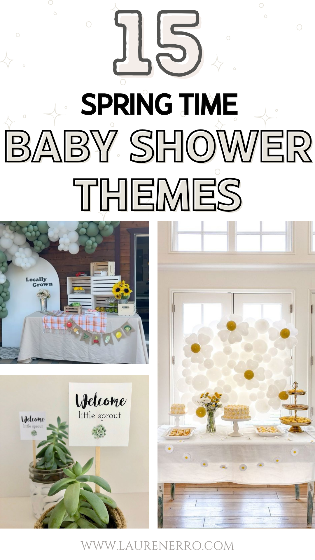 15 Spring Baby Shower Ideas