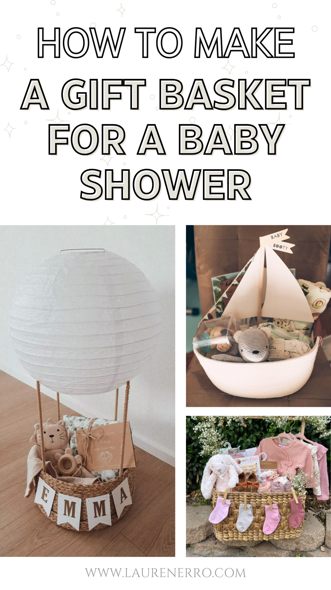 How to Make a Gift Basket for a Baby Shower