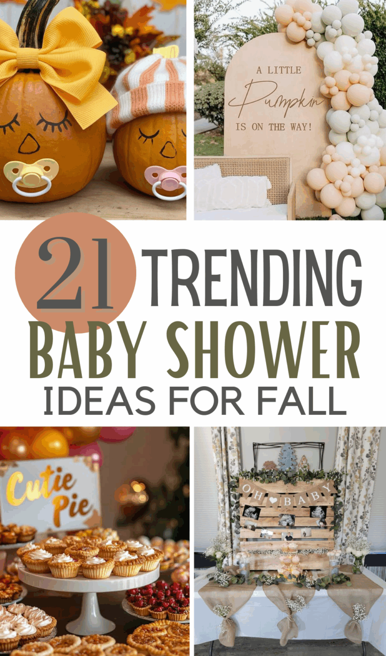 15 Fall Baby Shower Ideas That Are Cozy and Cute