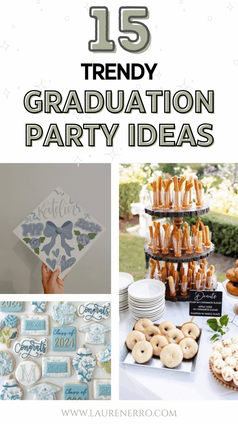 15 Trendy Graduation Party Ideas
